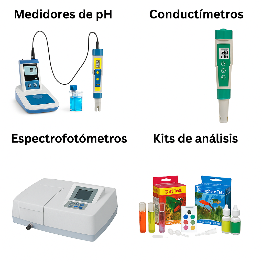 medidores de ph, con