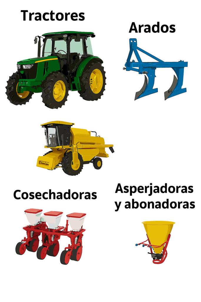 tractores, arados, c